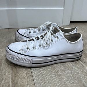 COPY - White platform converse